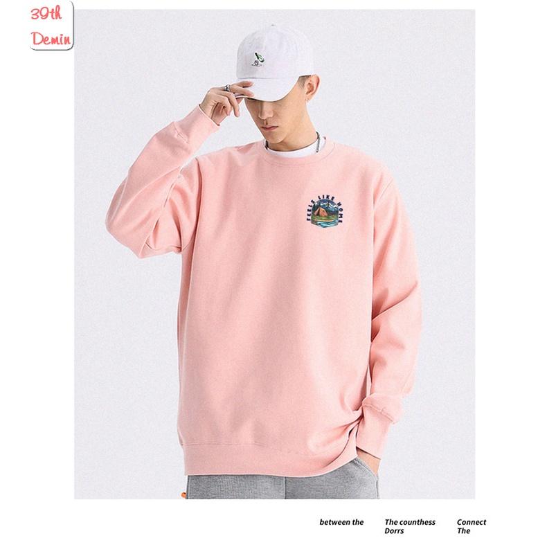 Áo nỉ FEEL LIKE HOME phong cách Hip Hop graffiti sweater unisex Form rộng Free Size
