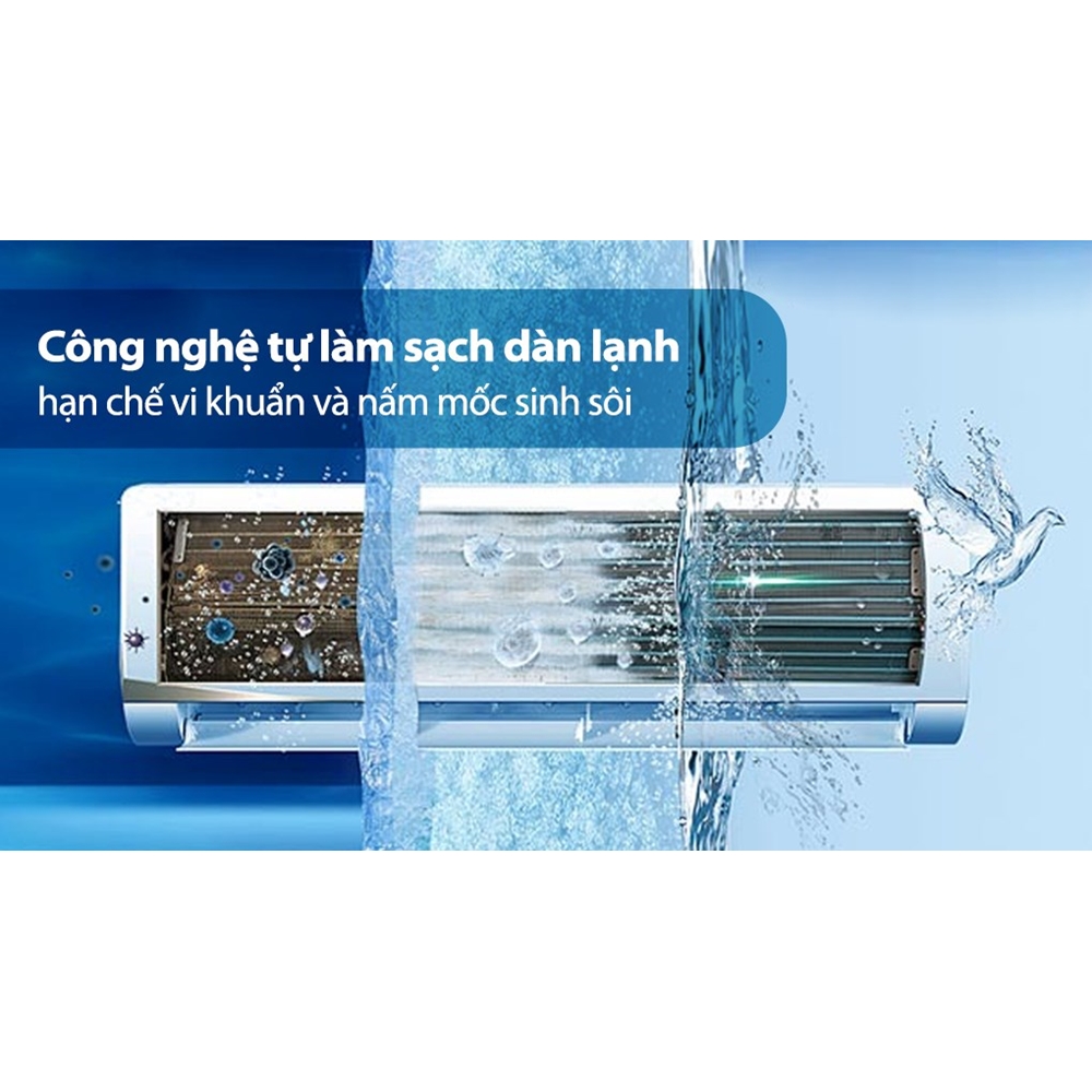 MÁY LẠNH AQUA INVERTER 1 HP AQA-KCRV10TR hàng chính hãng