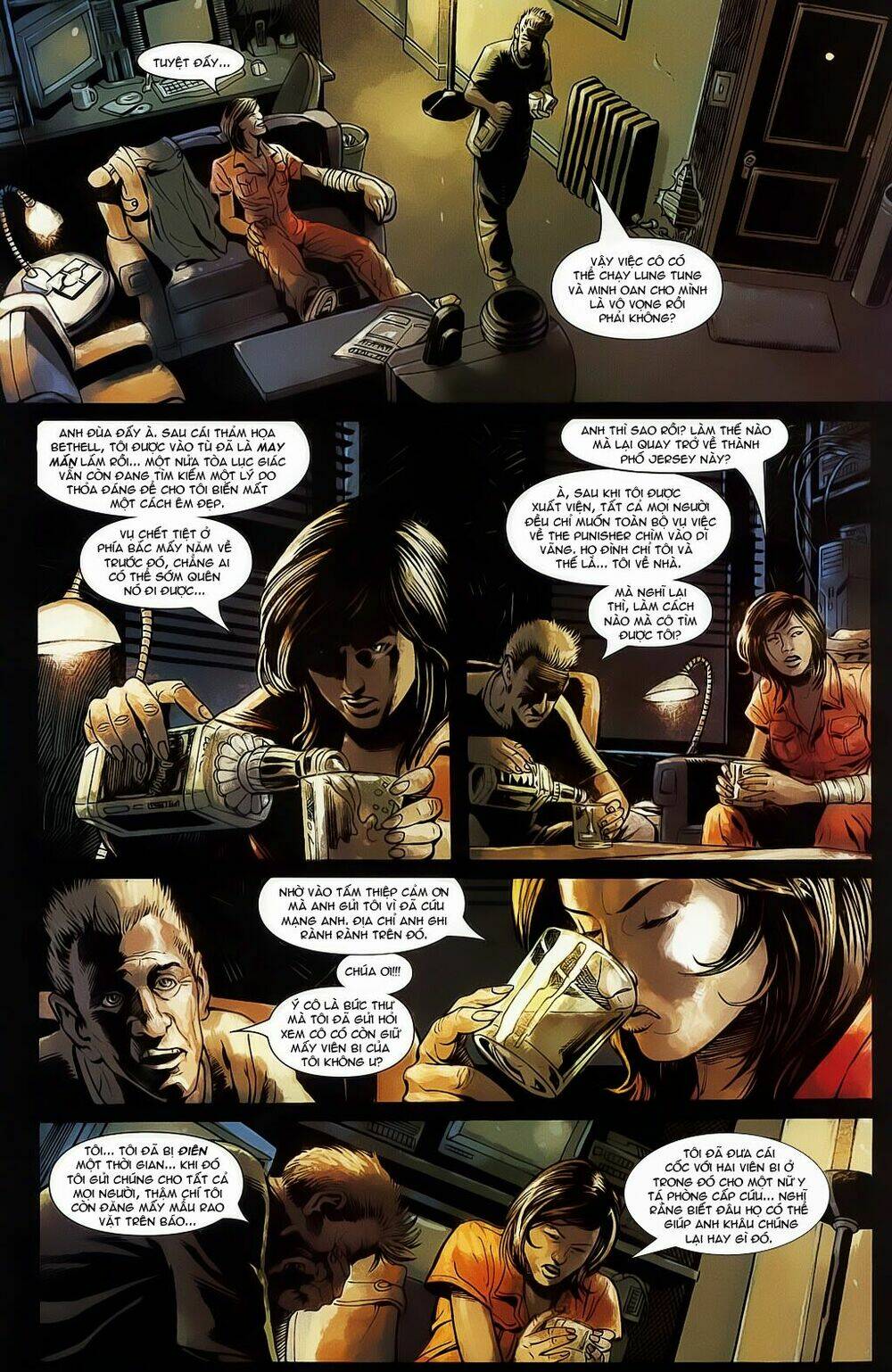 the punisher: trên là dưới & trắng là đen chapter 3 7