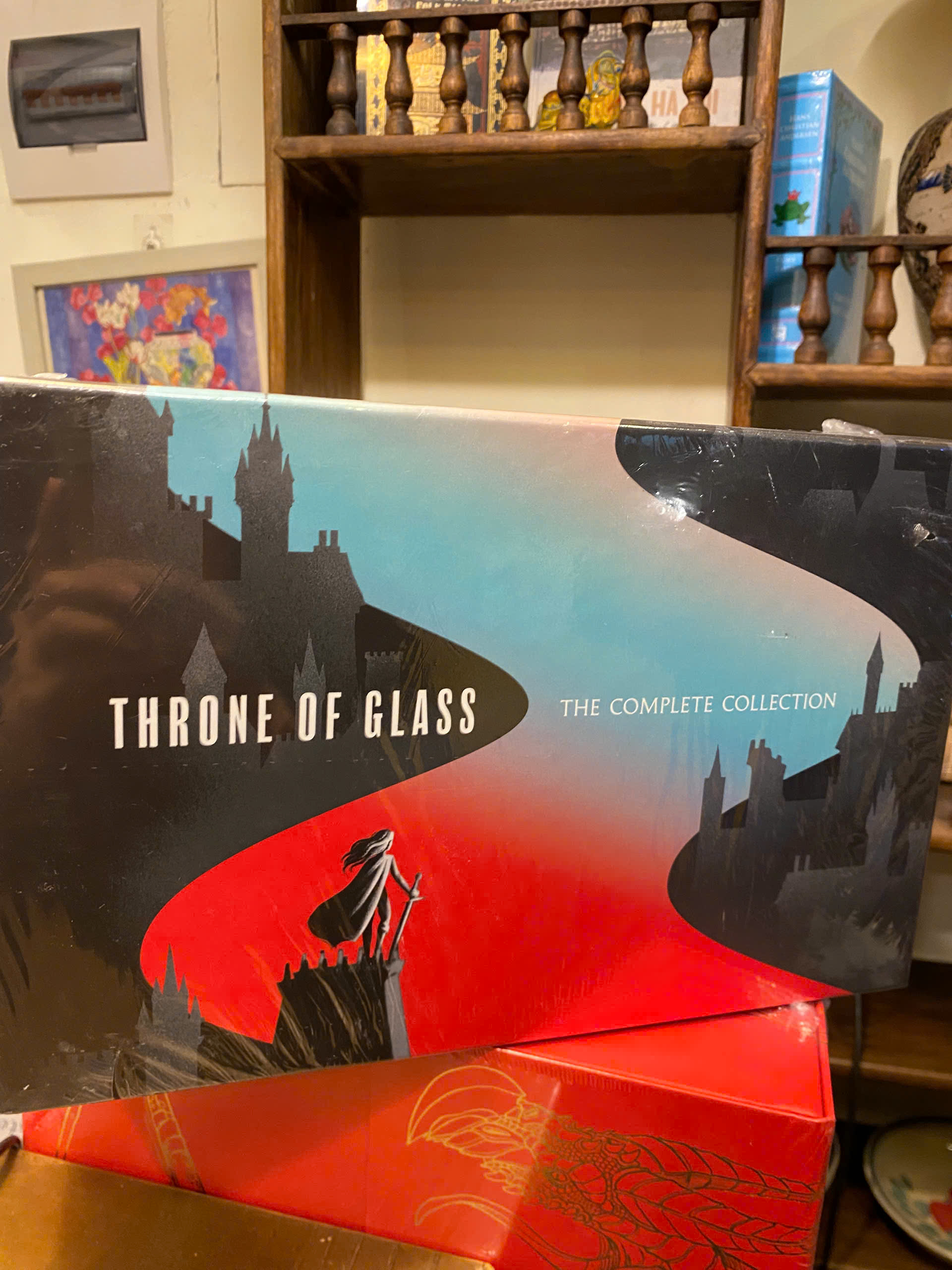 Sách - Throne of Glass Box Set (From Author of ACOTAR) by Sarah J. Maas | Fantasy Book Box Set