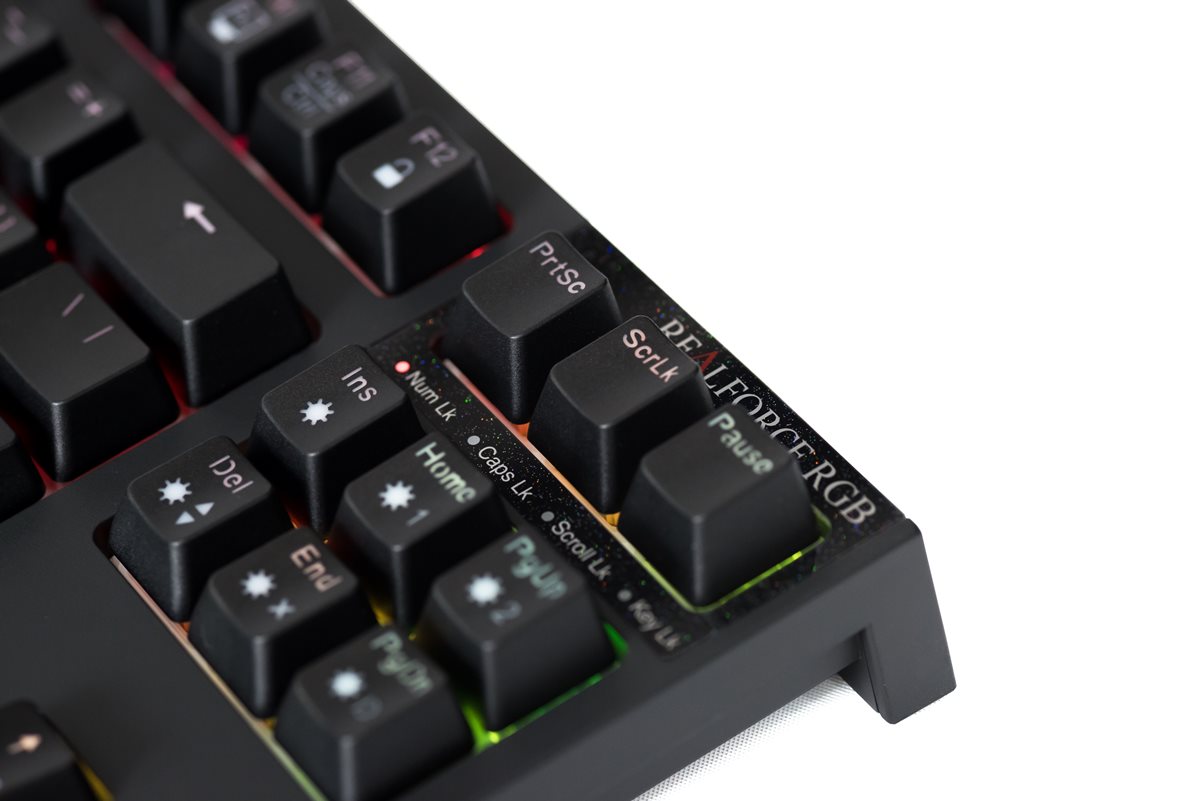 Bàn phím cơ Realforce R2 RGB Tenkeyless 45g - Hàng Chính Hãng