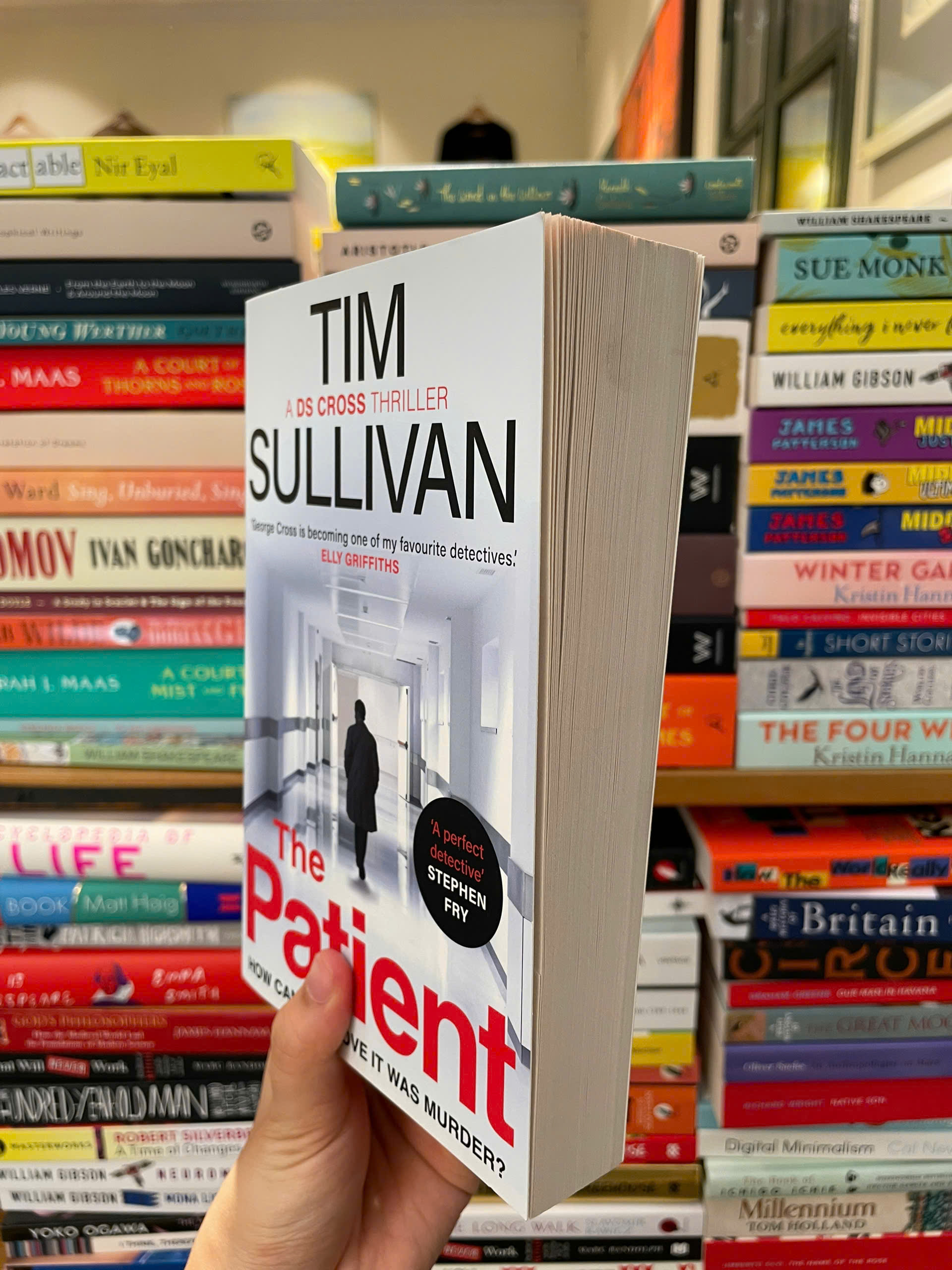 Sách - The Patient by Tim Sullivan - Mystery/Crime/Fiction book in English UK - Sách Ngoại Văn