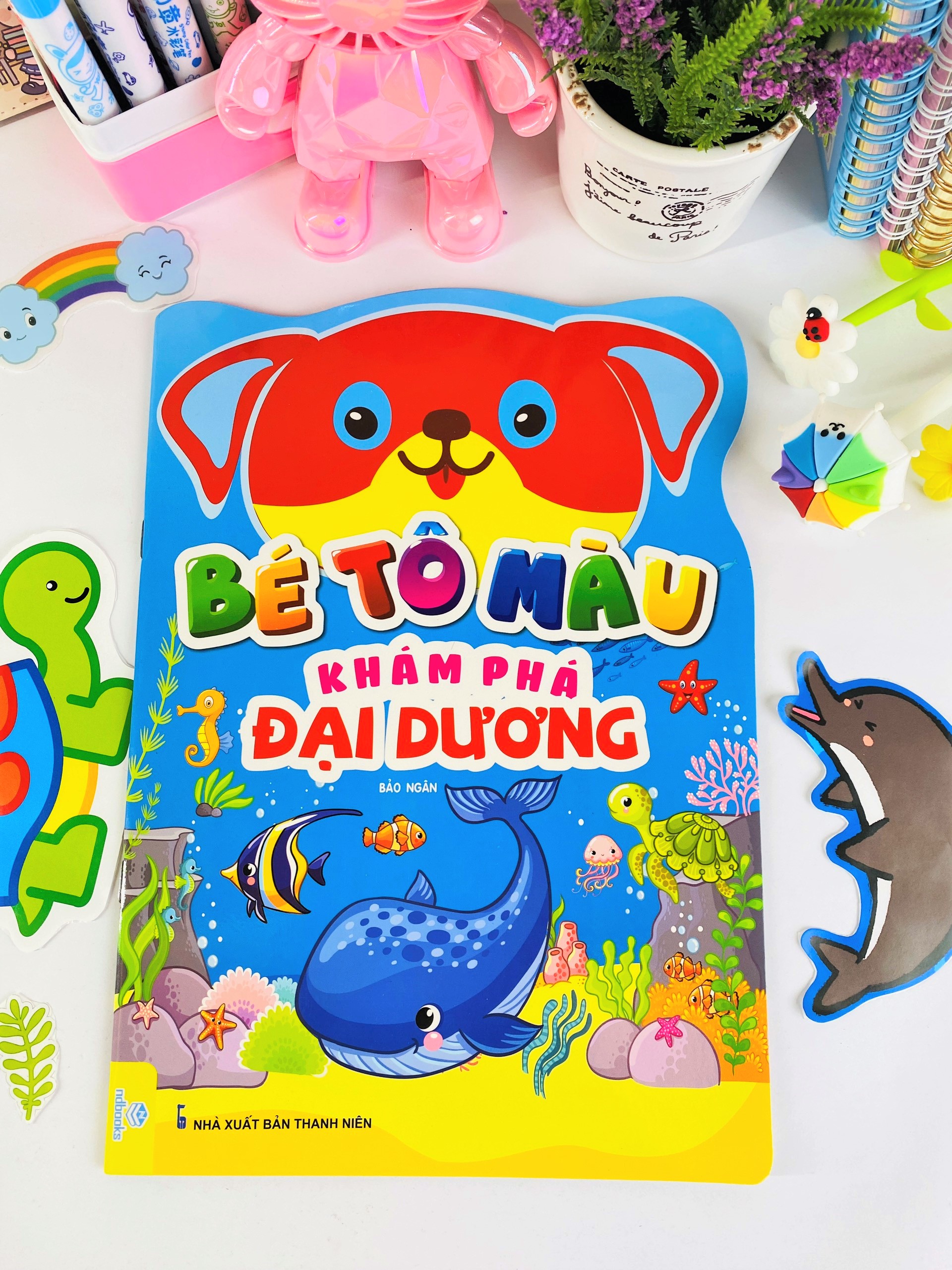 Sách - Trọn bộ 8 cuốn Bé Tô Màu Khám Phá - ndbooks