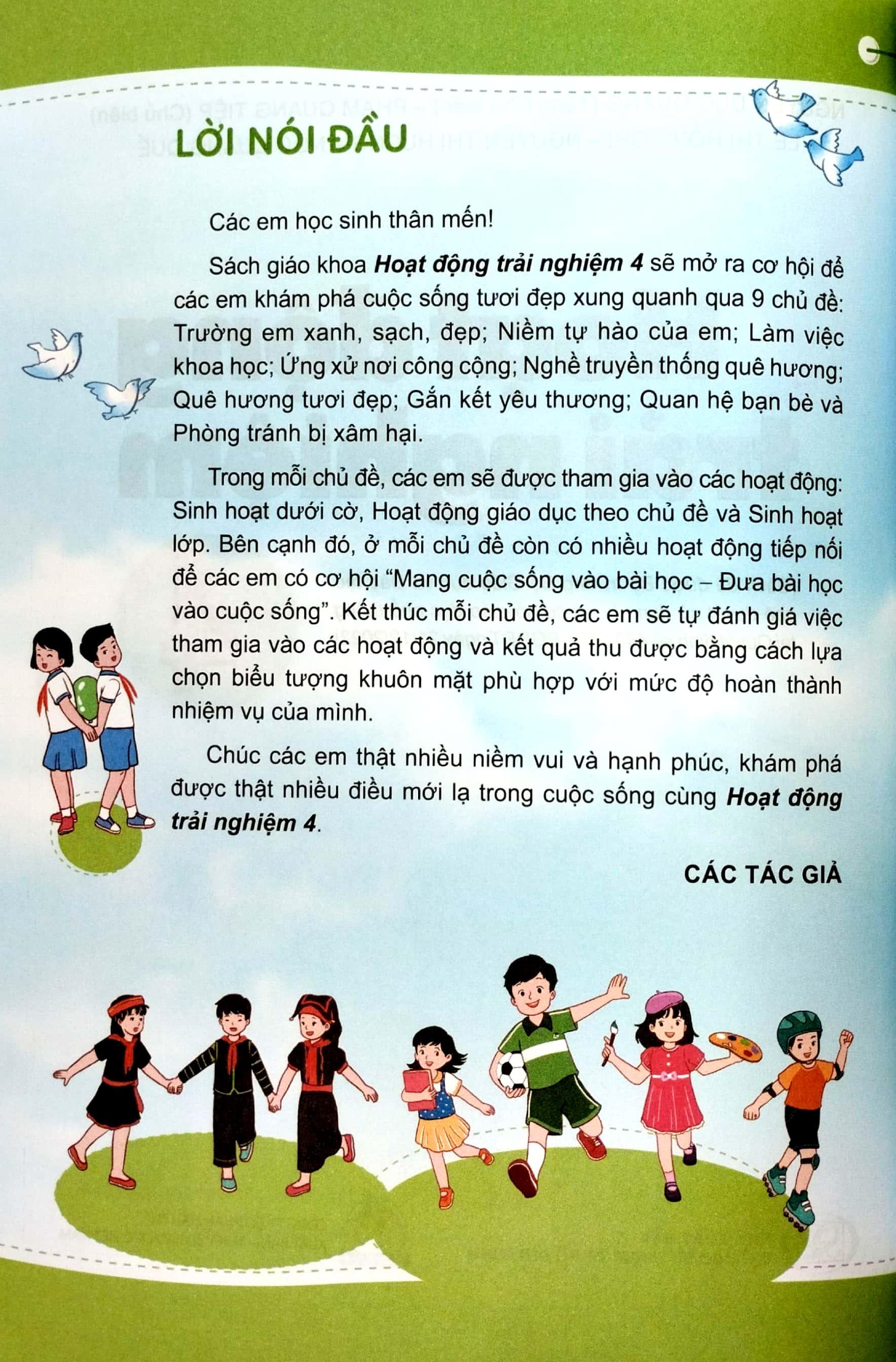 Hoạt Động Trải Nghiệm 4 (Cánh Diều) (2023)