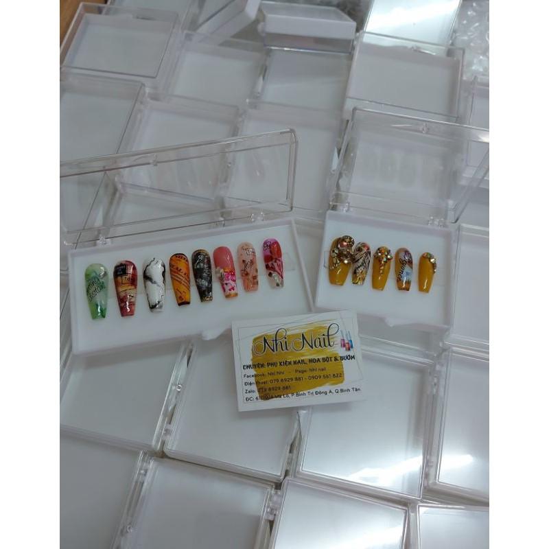 Hộp đựng móng mẫu design ,có 2 cở nhỏ và lớn