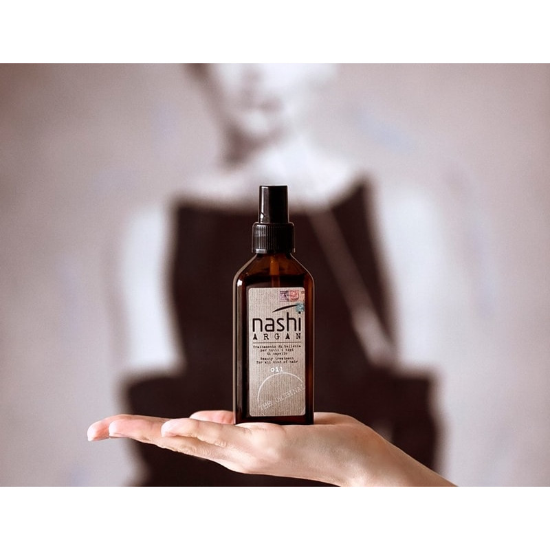 [+Tặng mũ trùm] TINH DẦU DƯỠNG TÓC NASHI ARGAN OIL 100ML