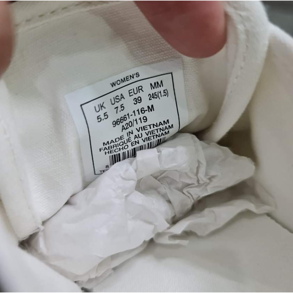 Giày lười nữ Palladium Easy lace cổ thấp nữ 96661-116-M
