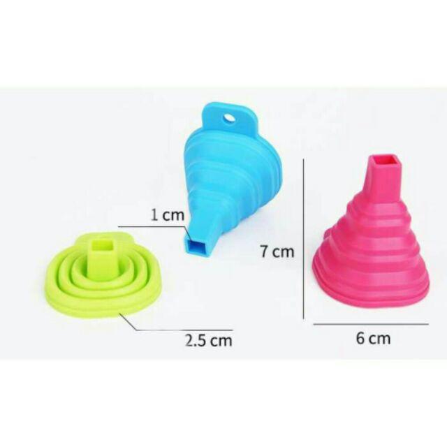 Phễu silicone gấp gọn