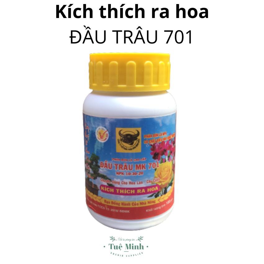 Combo Đầu trâu 501, 701, 901 - kích chồi, kích hoa, dưỡng hoa lâu tàn lọ 100gr