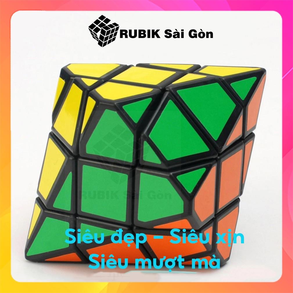 Rubik Dipyramid Biến Thể DianSheng 6 Corner Hexagonal, Rubic Pha Lê 12 Mặt Siêu Xịn, Đẹp, Lạ Mắt, Độ Khó Cao