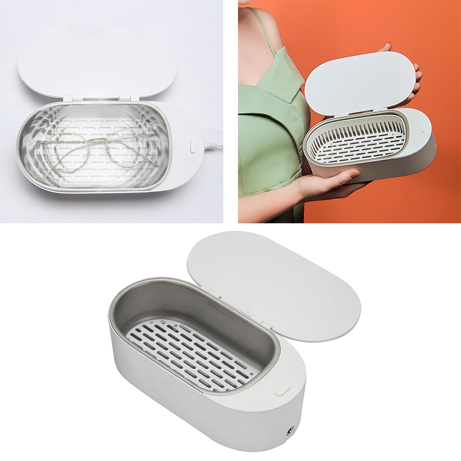 Professional Ultrasonic Washer Glasses Coins for Jewellery Cleaning