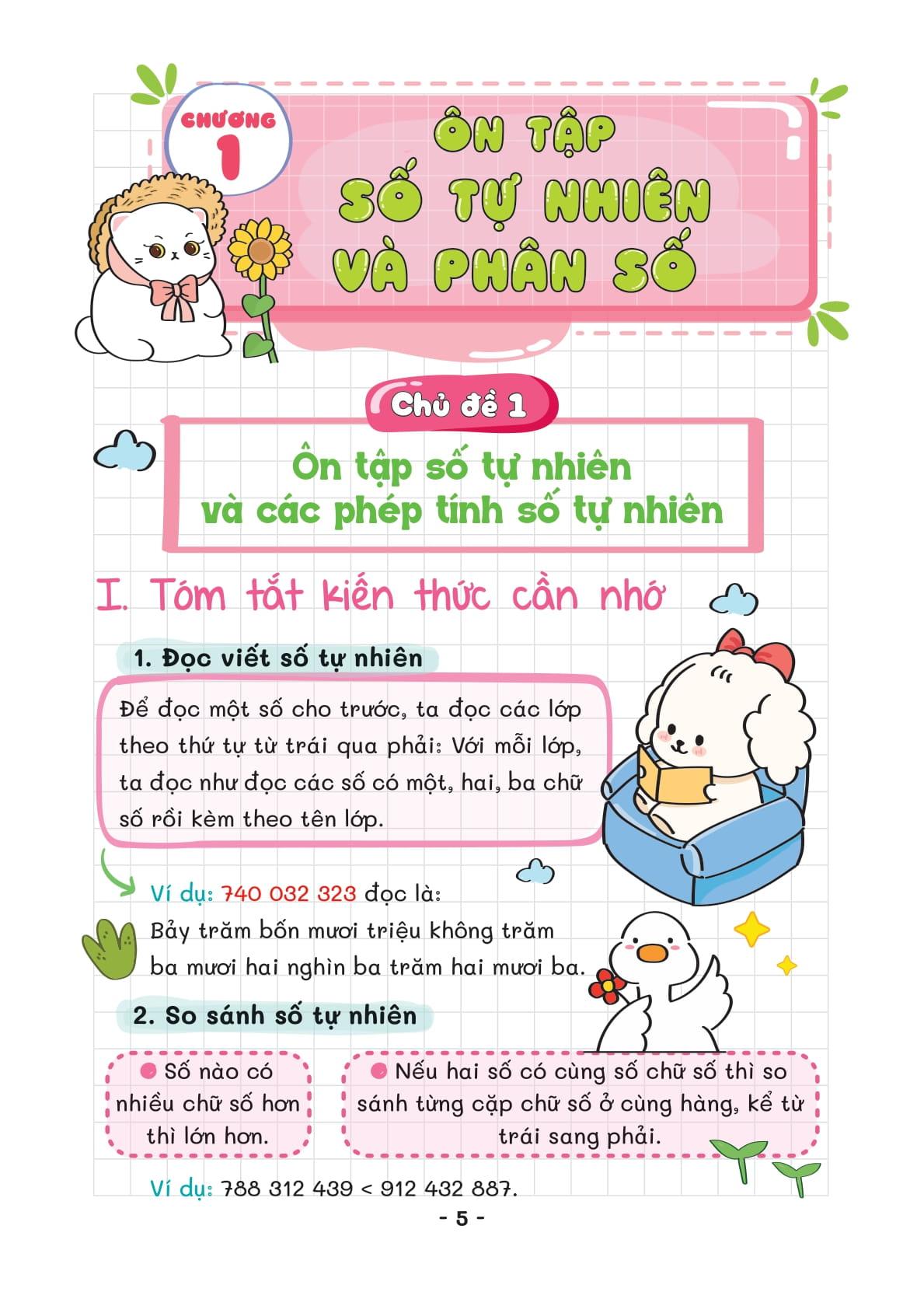 Takenote - Kiến Thức Toán Và Dạng Toán 5