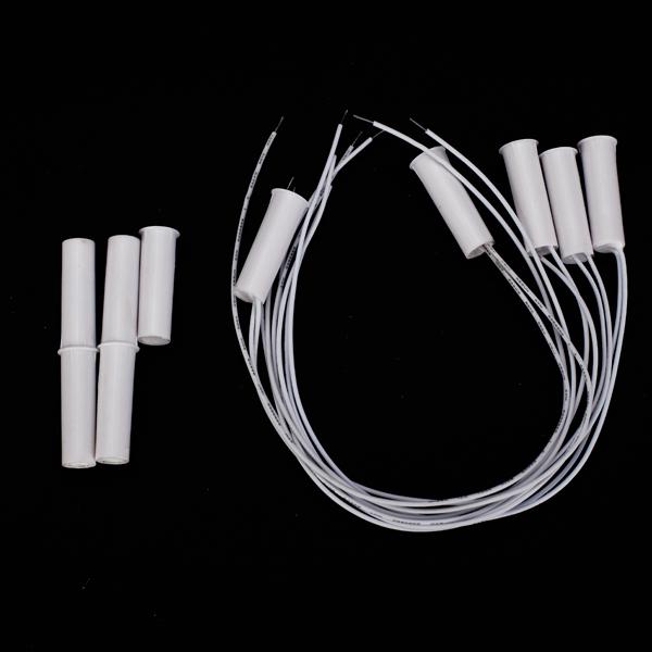 5pcs White Recessed Window Door Contact Switch Alarm