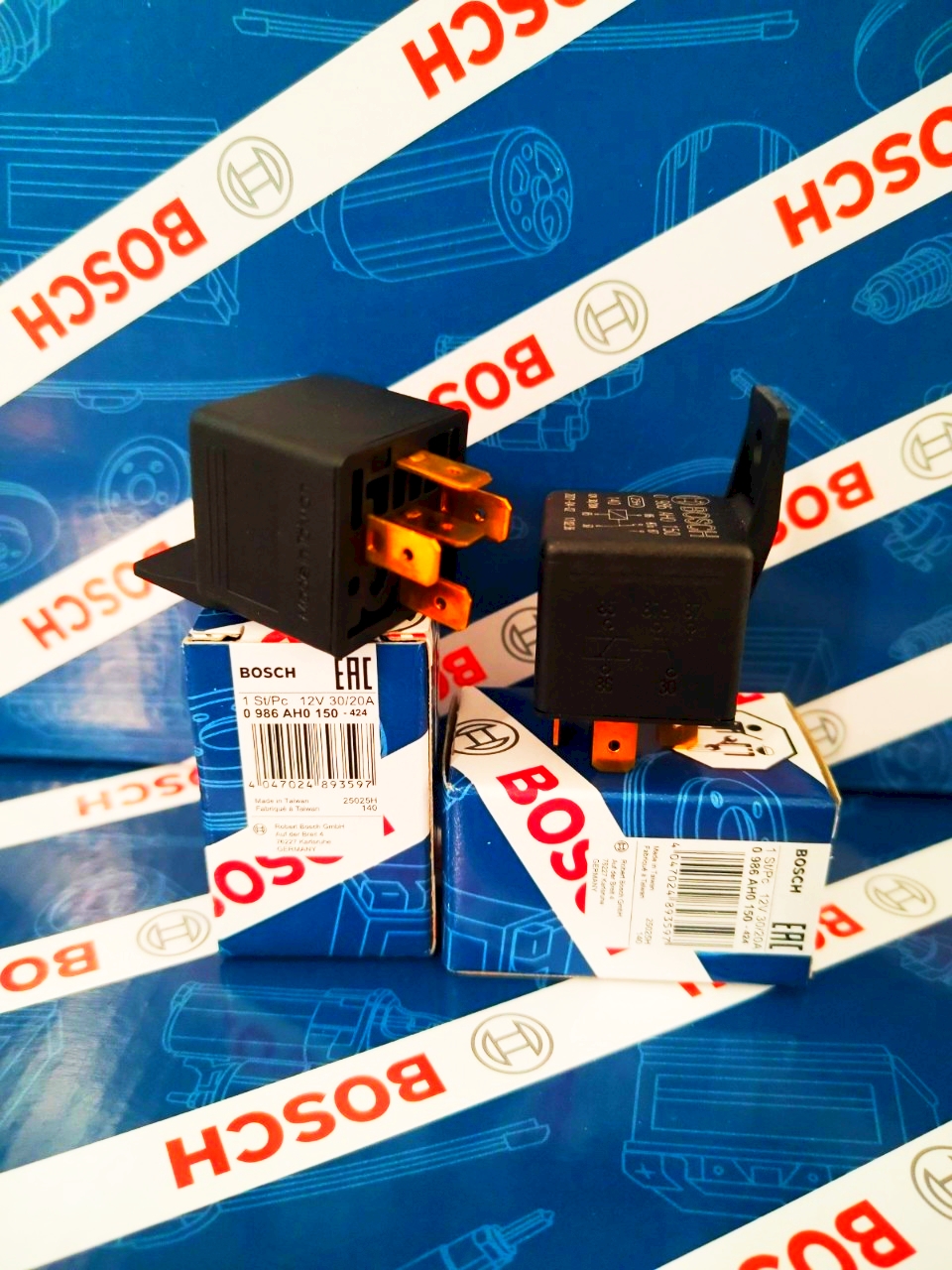 Relay Bosch 5 Chân 12V 30/20A