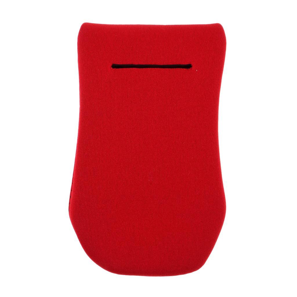 3-4pack Soft Comfortable Golf Mallet Head Cover Iron Protector Putter Cover Red