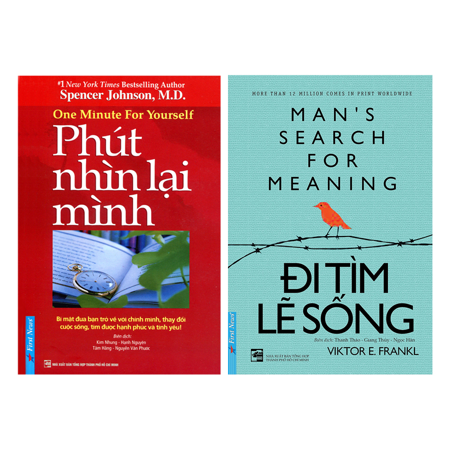 Combo Phút Nhìn Lại Mình  + Đi Tìm Lẽ Sống