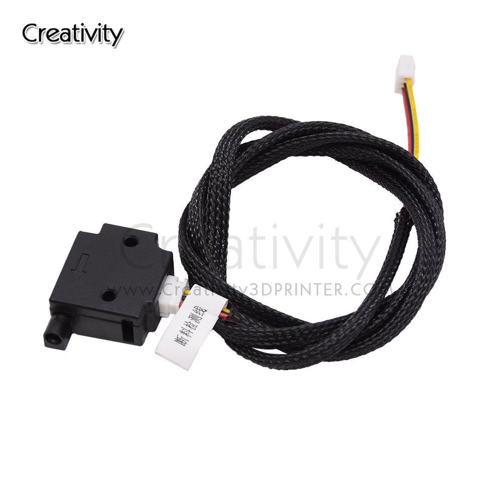Mô-đun phát hiện phá vỡ dây tóc 3D với bộ phát hiện cảm biến chạy ra cáp 1m cho ender3 cr10 elf máy in 3D