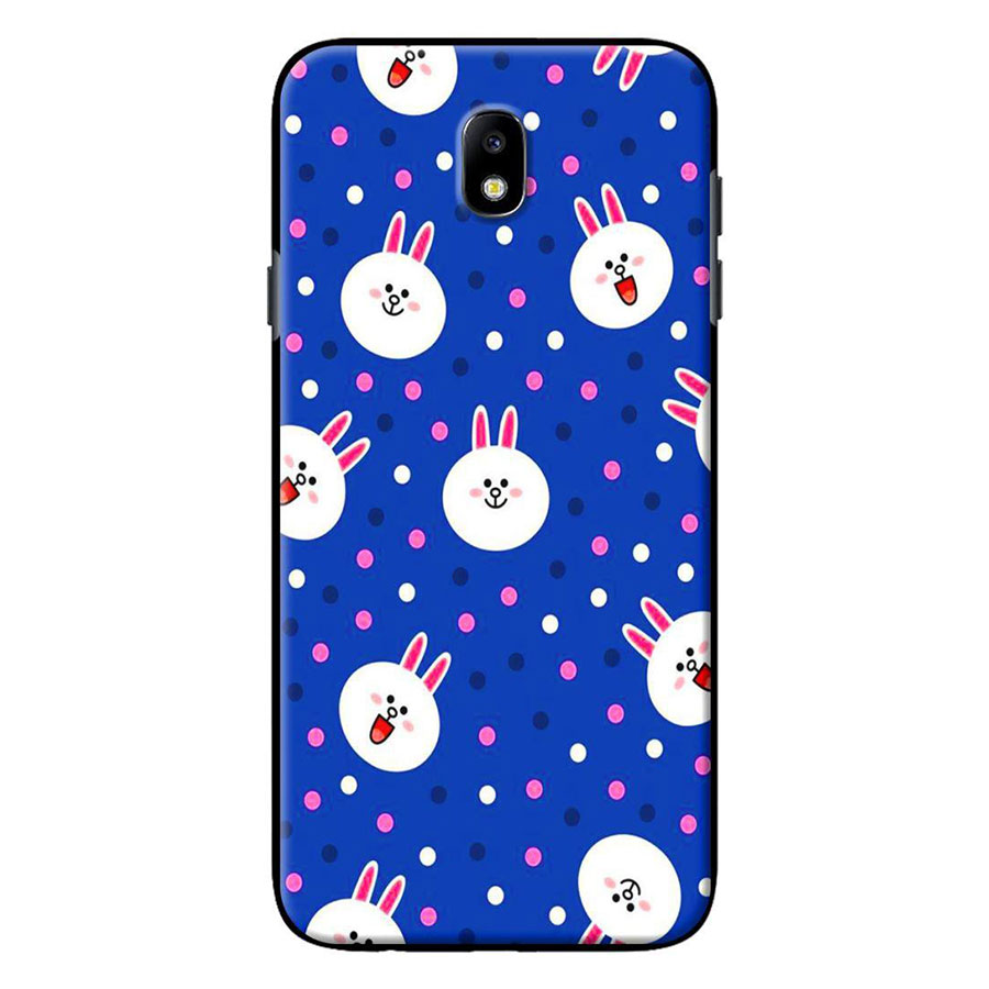 Ốp Lưng Dành Cho Samsung Galaxy J3 Pro/ J7 Pro - Mẫu Họa Tiết Đầu Thỏ Line
