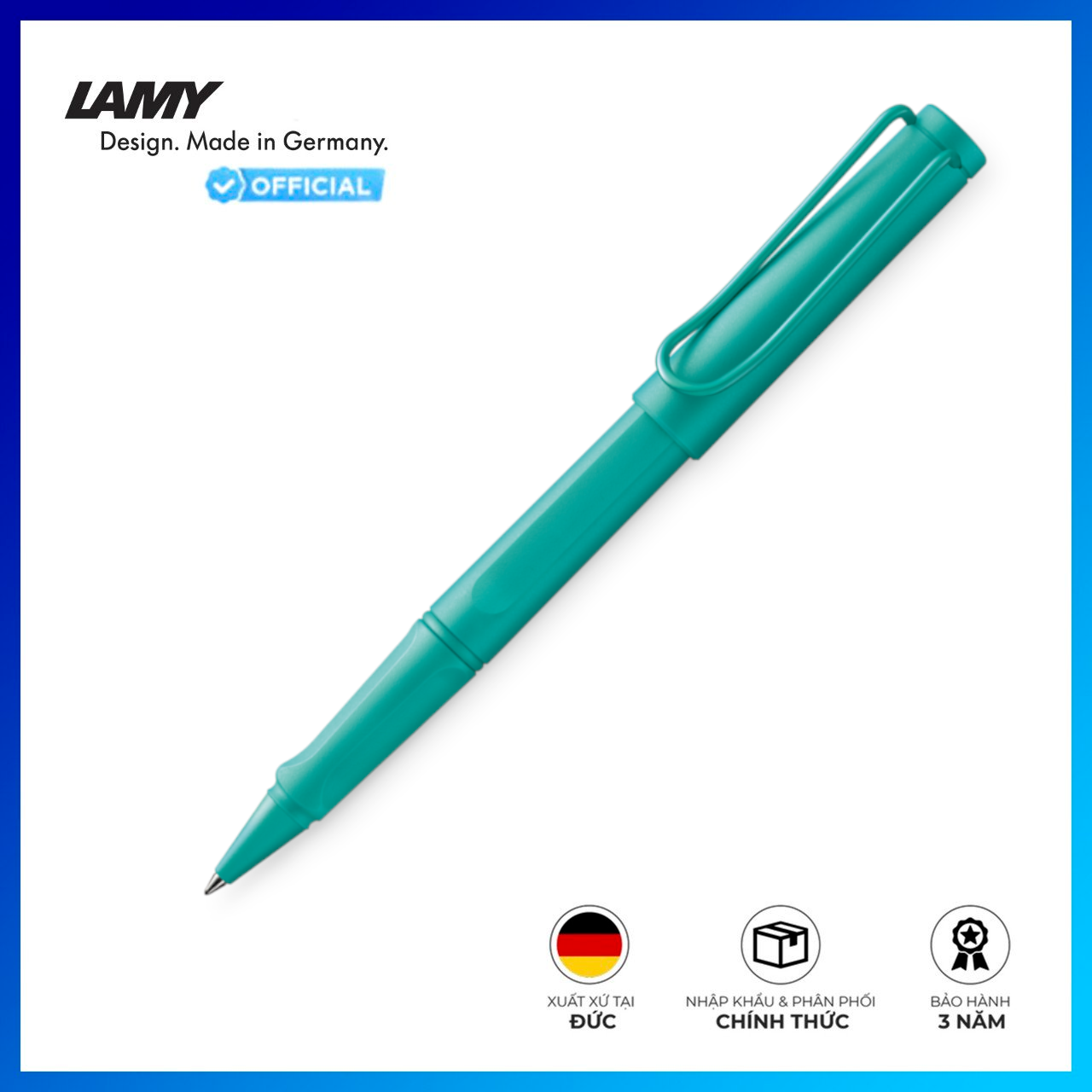 Bút bi nước LAMY Safari CANDY Aquamarine 321 (Special Edition)