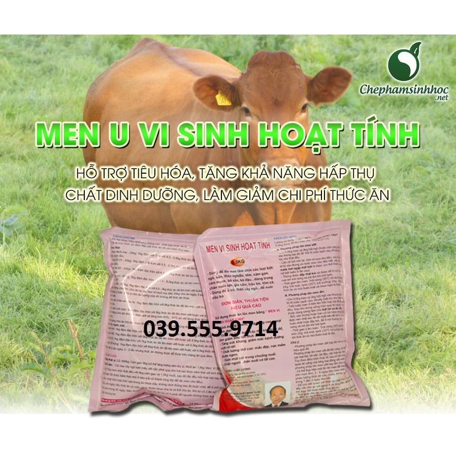 Men vi sinh hoạt tính ủ thức ăn chăn nuôi N01 gói 500g