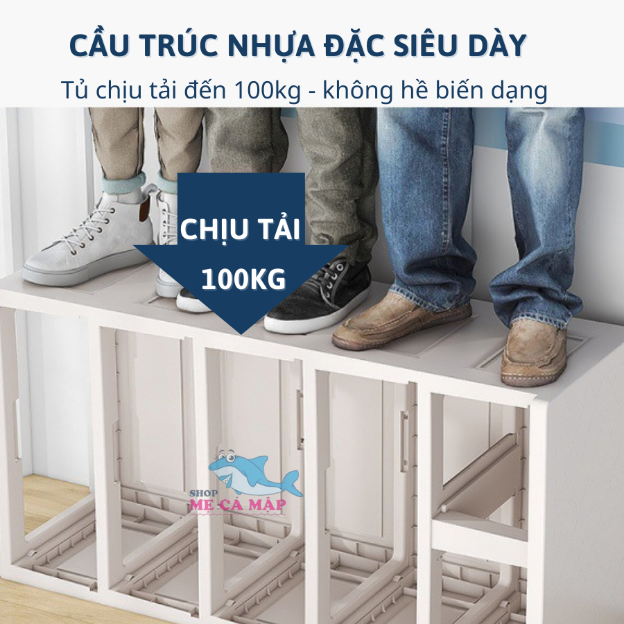 Tủ Nhựa Cho Bé Pakey , Tủ Quần Áo Trẻ Em Nhiều Ngăn Có Bánh Xe, Mẫu Mới Nhất 2023