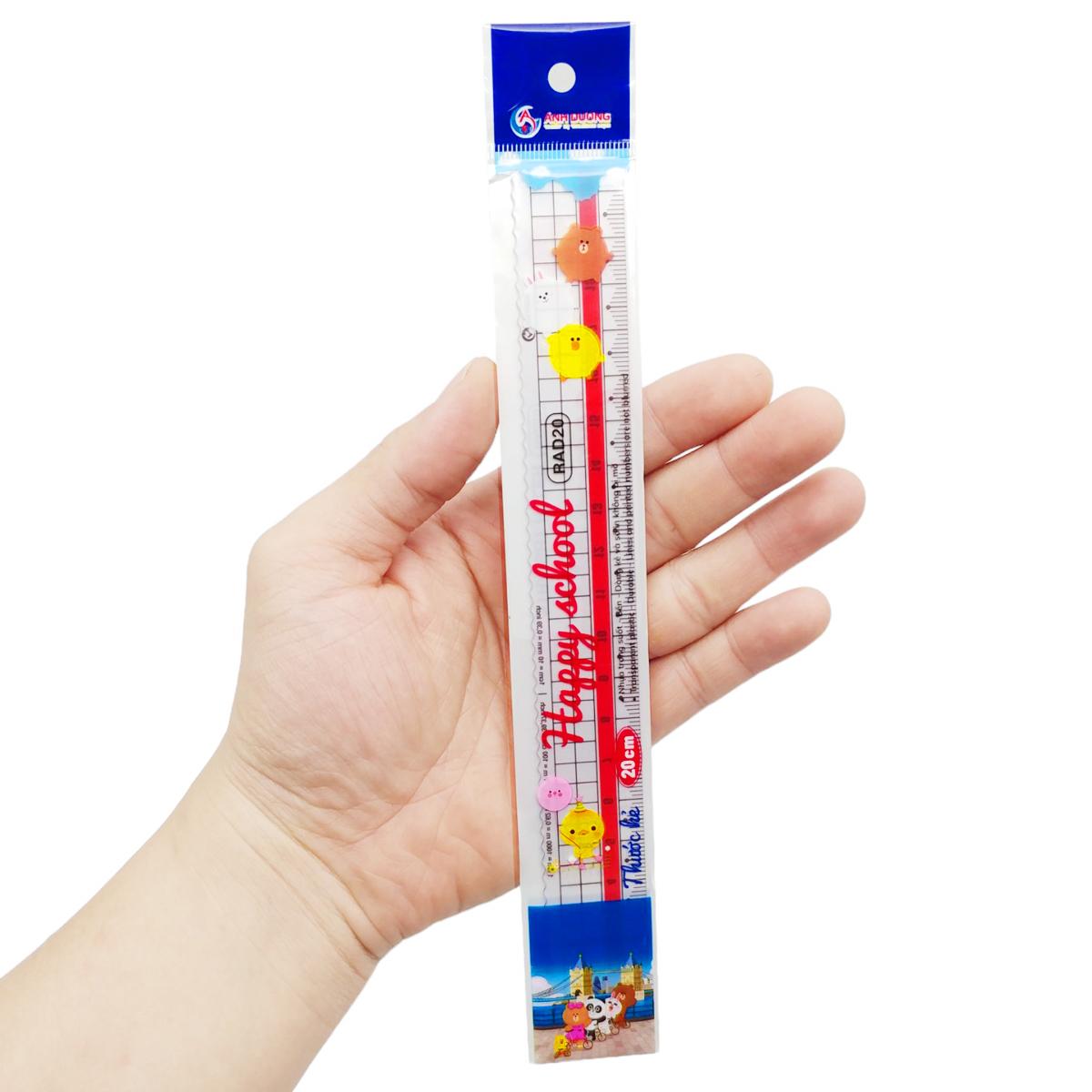 Thước Kẻ 20 cm - Ánh Dương RAD20