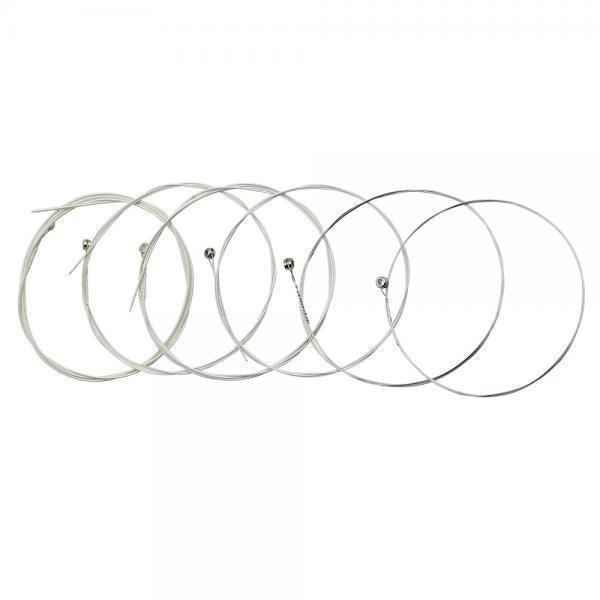 2X Set of 6pcs Strings E-B- for Acoustic Guitar Accessory Argentate