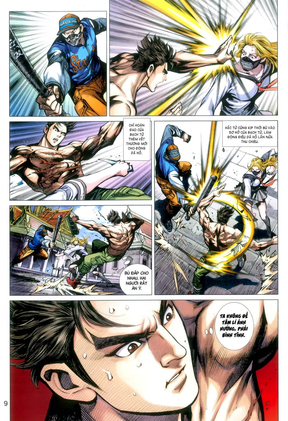 Long Hổ 5 Thế 3 Thế Cừu chapter 88 9