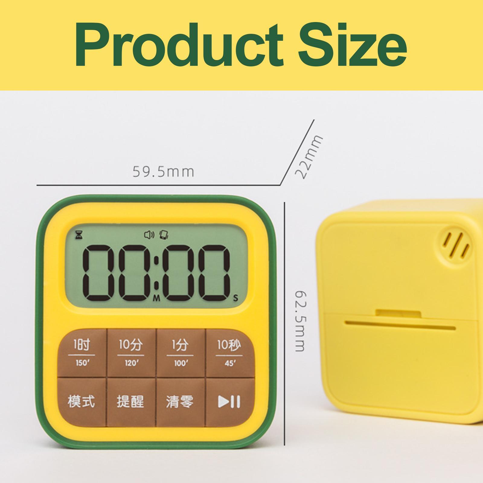 Magnet Kitchen Timer Countdown Counting Clock for Cooking