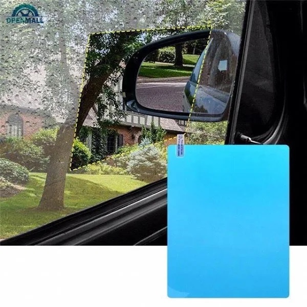 Bộ 2 Miếng Nano Dán Kính Cửa trước Xe Ô Tô Chống bám Nước và Xước Hình Chữ Nhật 200x175cm