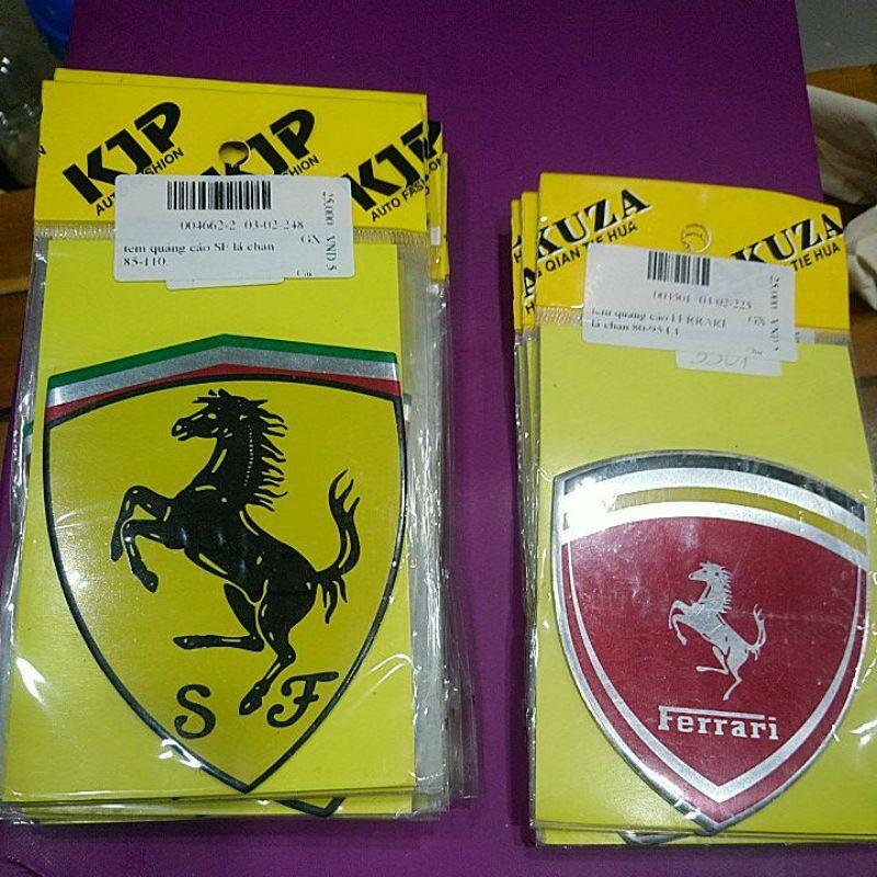 Tem biểu tượng Ferrari