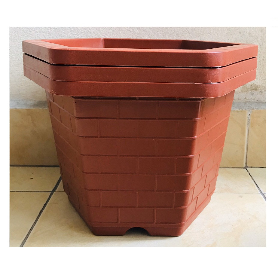 3 Chậu Nhựa Trồng Cây Cảnh, Hoa FA-350 Bình Thuận Plastics