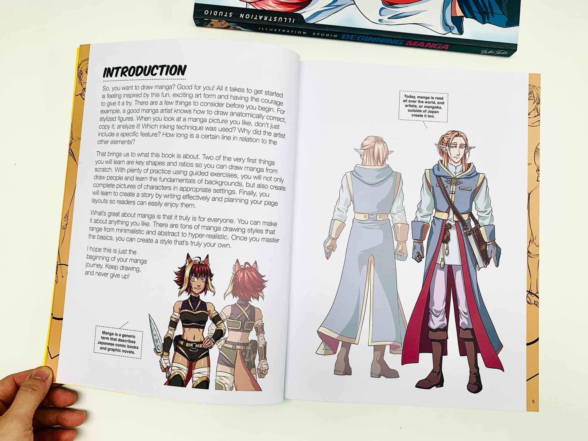 Illustration Studio: Beginning Manga : An interactive guide to learning the art of manga illustration