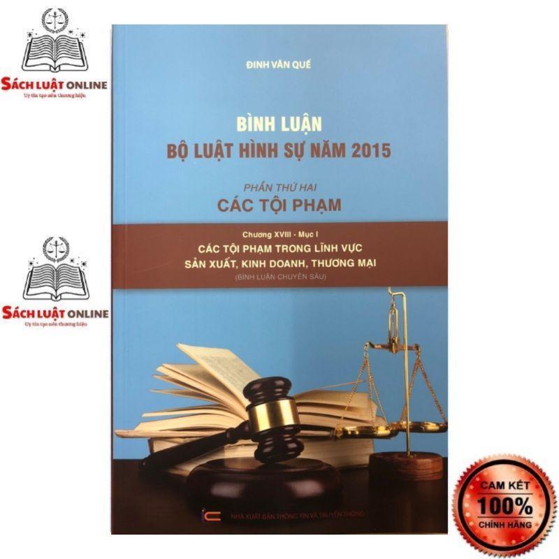 Combo 9 cuốn Bình luận Bộ luật Hình sự
