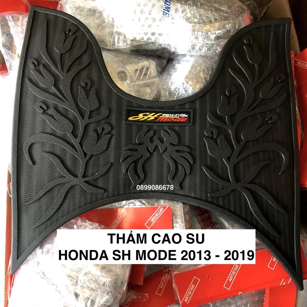 Thảm Chân Cao Su Dành Cho Xe SH Mode 2013-2019 - Lót Sàn, Lót Chân, Gác Chân Trước Cao Su Xe Máy