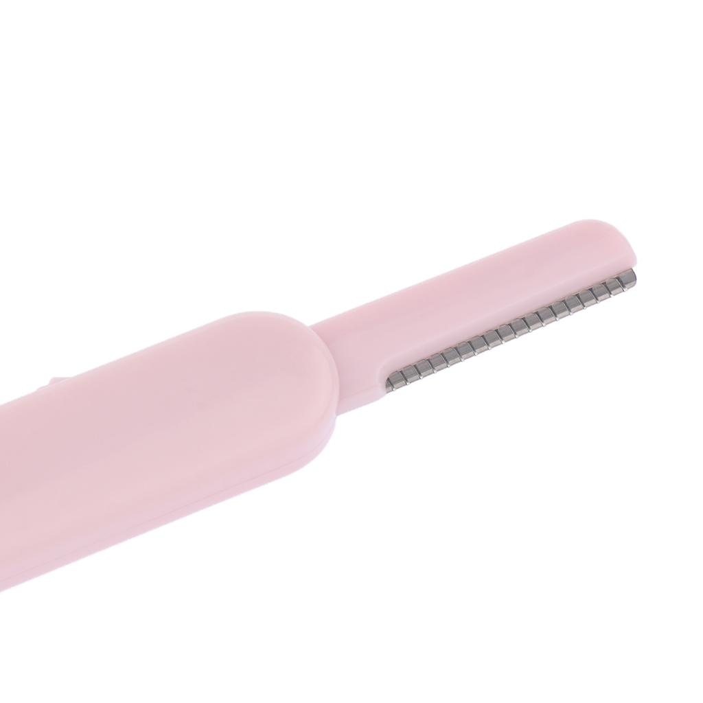 Pack of 6Pieces, Portable Retractable Stainless Steel Eyebrow Shaver, Eyebrow Shaper, Trim Eyebrow, Facial Hair for Precision Shaping