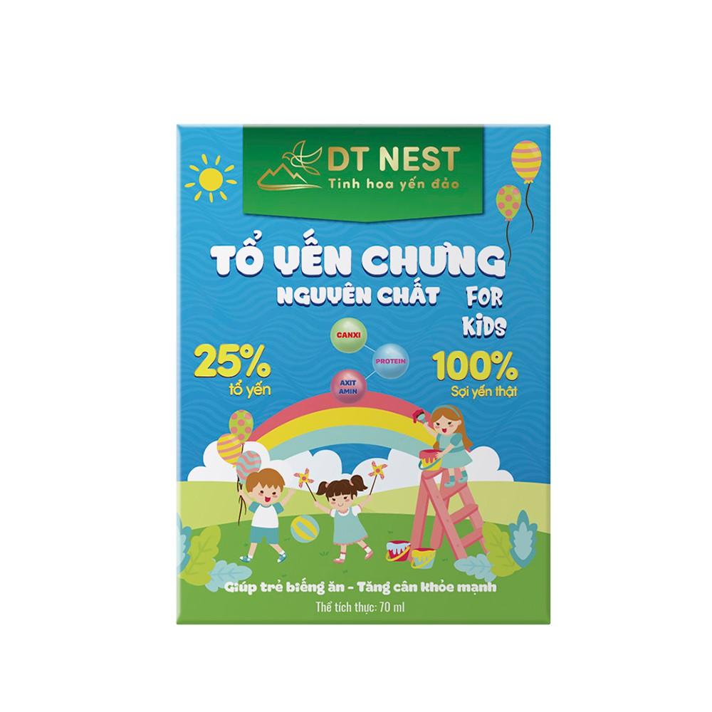 Tổ Yến chưng nguyên chất cho trẻ em DT (Hũ 70ml)