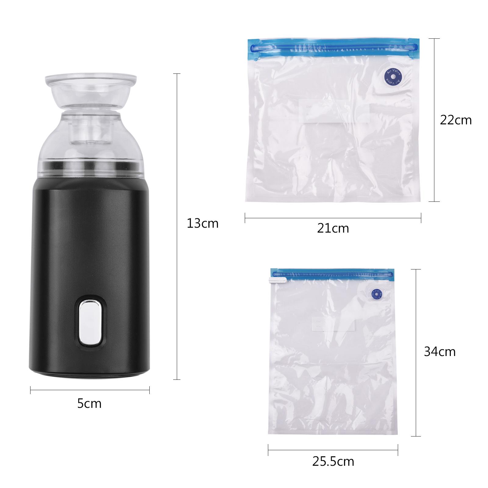 Máy Bơm Điện Kèm 5 Túi Lưu Trữ Chân Không Với Cáp Usb