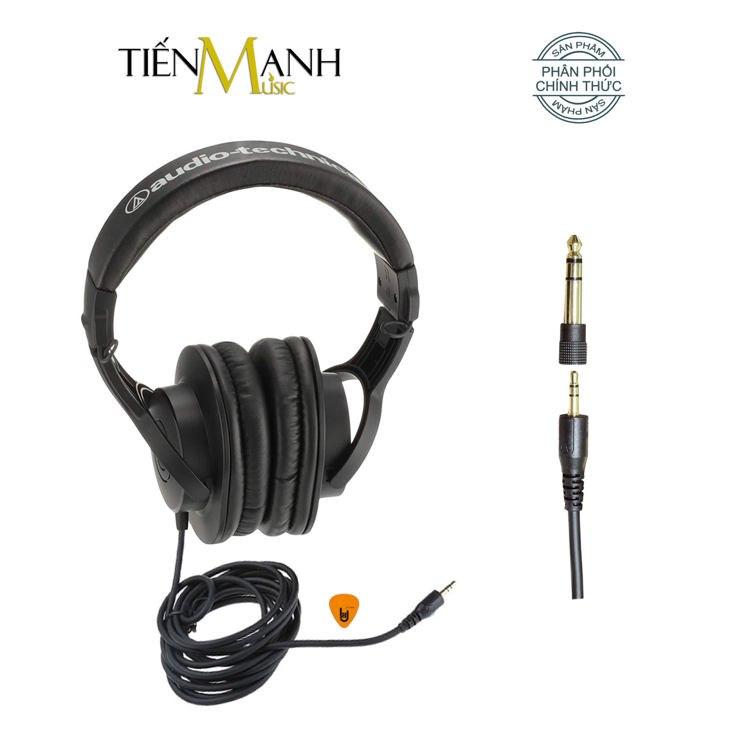 Tai Nghe Kiểm Âm Audio Technica M20X - Studio Monitor Headphones Professional ATH-M20X ATHM20X Hàng Chính Hãng