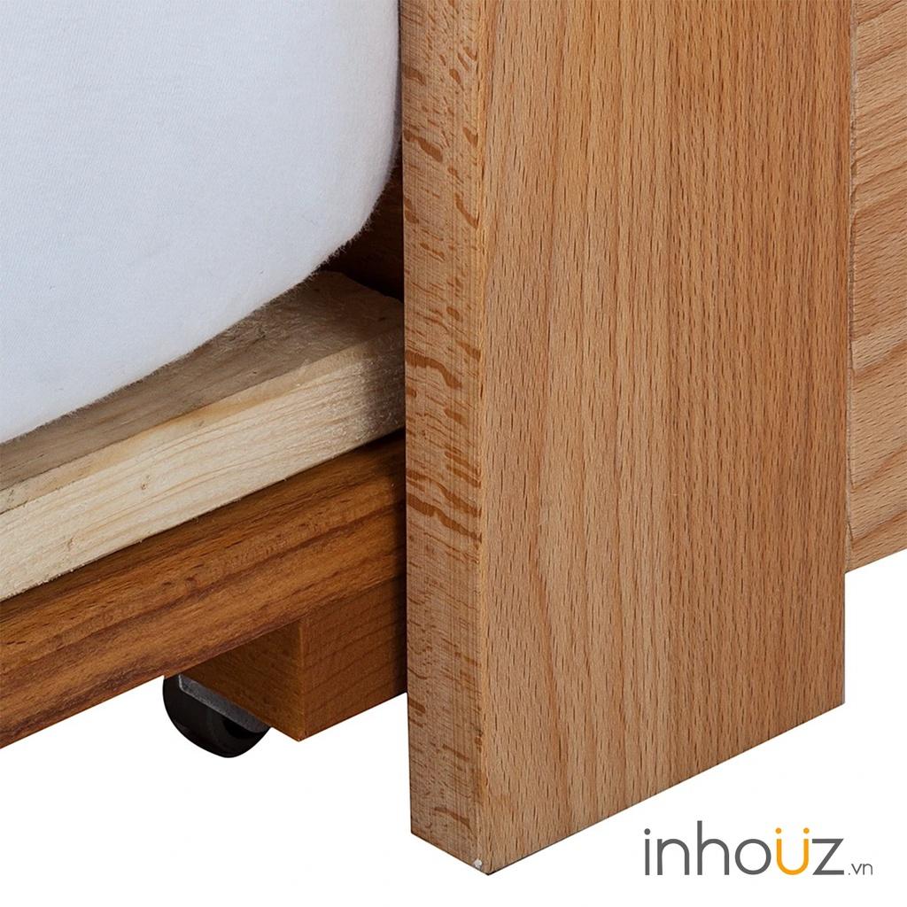 Giường ngủ gỗ kéo gọn 2 chỗ nằm thông minh - Multi-storage bed - INHOUZ - HOGG0002
