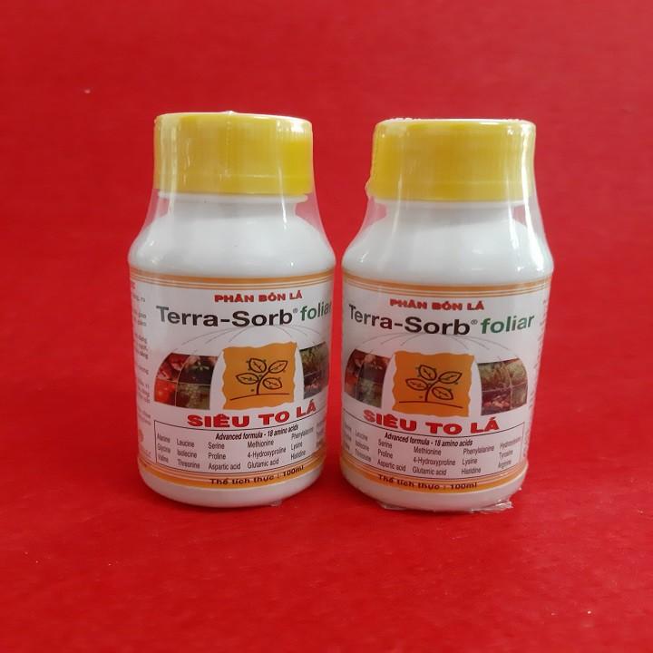Phân bón lá cao cấp siêu to lá terra-sorb foliar - chai 100ml