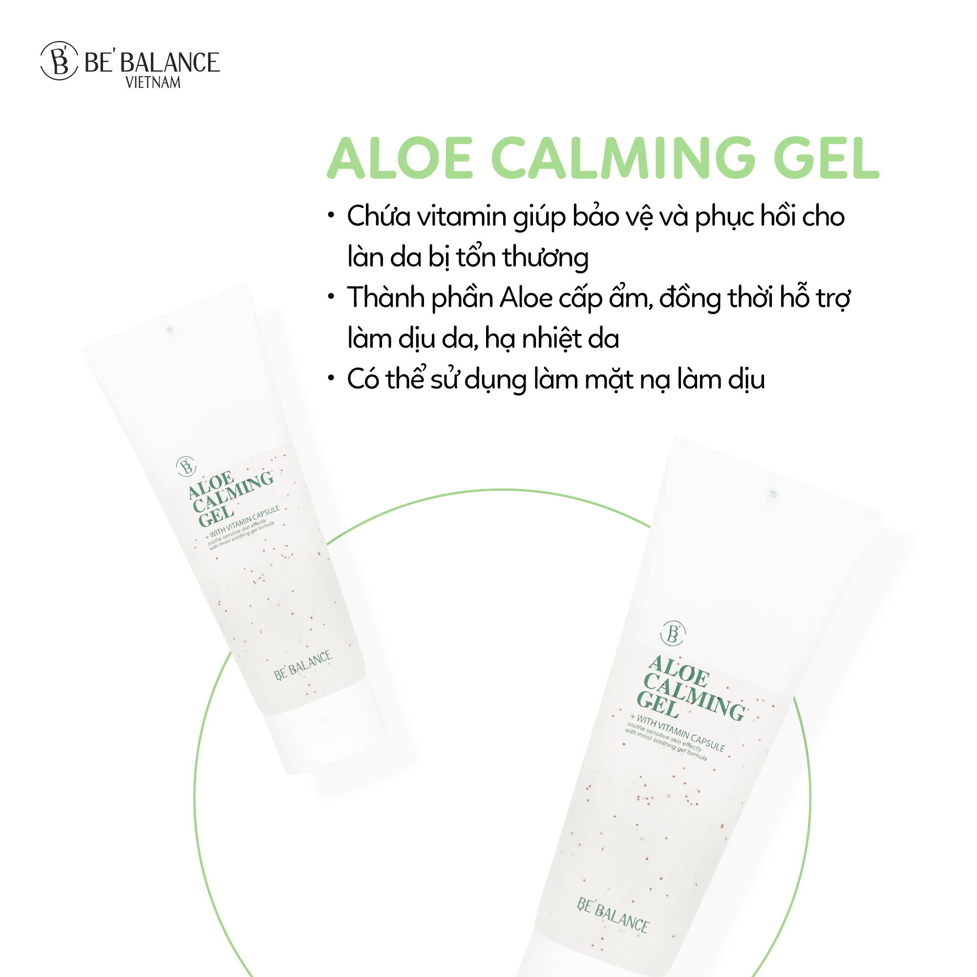 Gel lô hội BEBALANCE Aloe Calming Gel 200ml