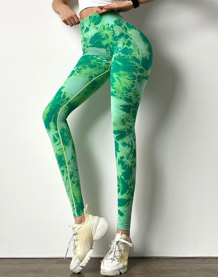 Áo Tập Yoga Thể Thao Thể Thao Co Giãn Gánh Tạ Tập Thể Hình Quần Legging Liền Mạch Thể Thao Tập Gym Quần Thể Dục Chạy Hông Đẩy Lên