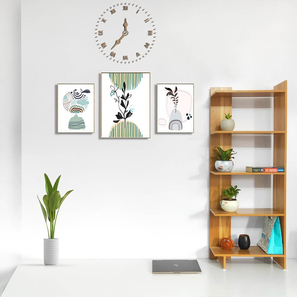 SET 3 tranh canvas decor phong cách minimalist, trừu tượng hiện đại - AR033 - 36