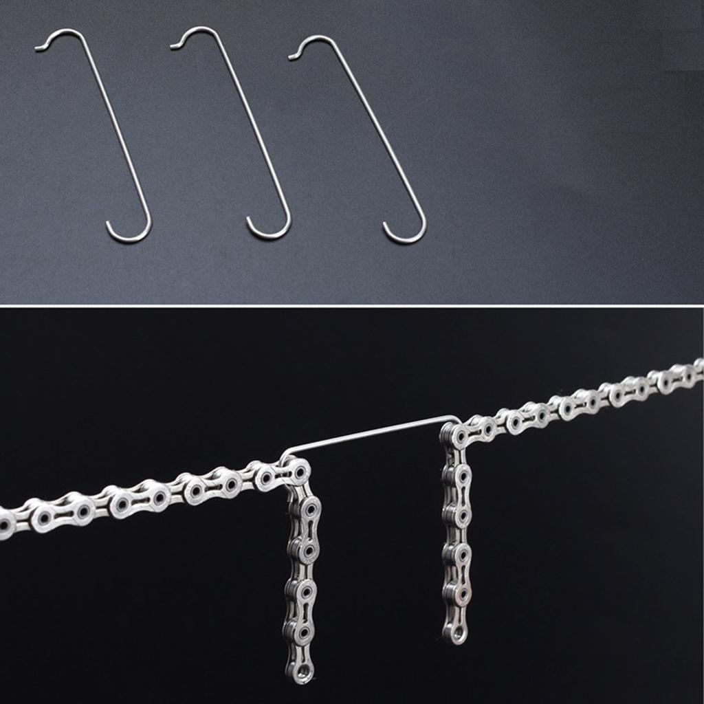 2x 3  Hooks Stainless Steel Connecting Aid Chain Accessories
