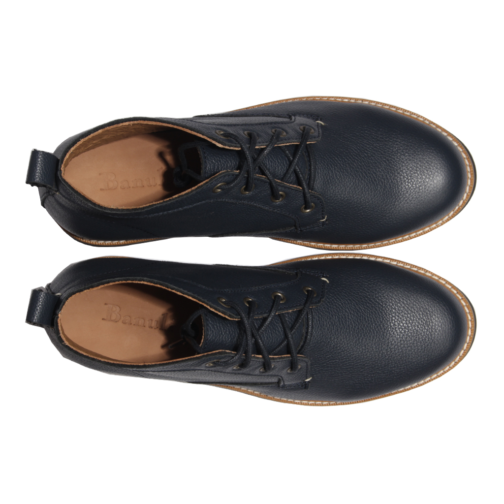 Giày Tây Nam Derby Banuli Dây Buộc Street Wear Italian Leather B2PD1 (Da Itali Mềm Dẻo, Đế Kháng Trượt, Bảo Hành Trọn Đời)