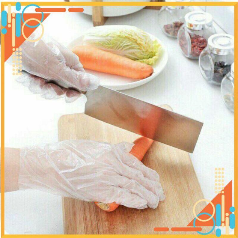 BỘ 100 GĂNG TAY NILONG LÀM BẾPMIỄN PHÍ GIAO HÀNGGĂNG TAY NILONG LÀM BẾP DÙNG 1 LẦN TỰ HUỶ SINH HỌC TIỆN DỤNG