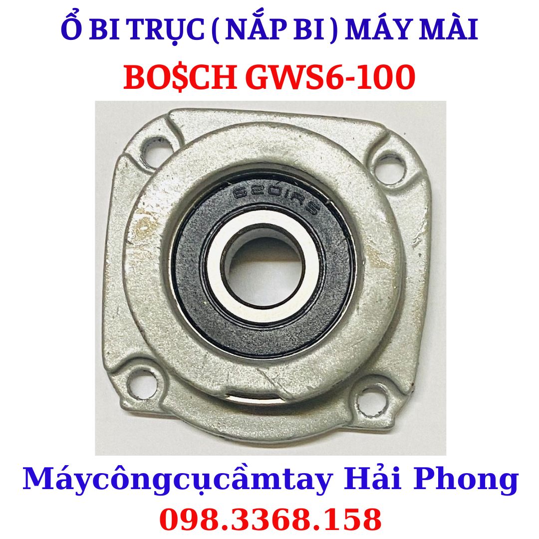 Vỏ đầu nhôm máy mài bao gồm cả ổ vòng bi thay thế cho 'BO$CH' mod. 'GWS6-100' , DCA mod. ASM3-03-100A , Dong Cheng mod. DSM03-100A