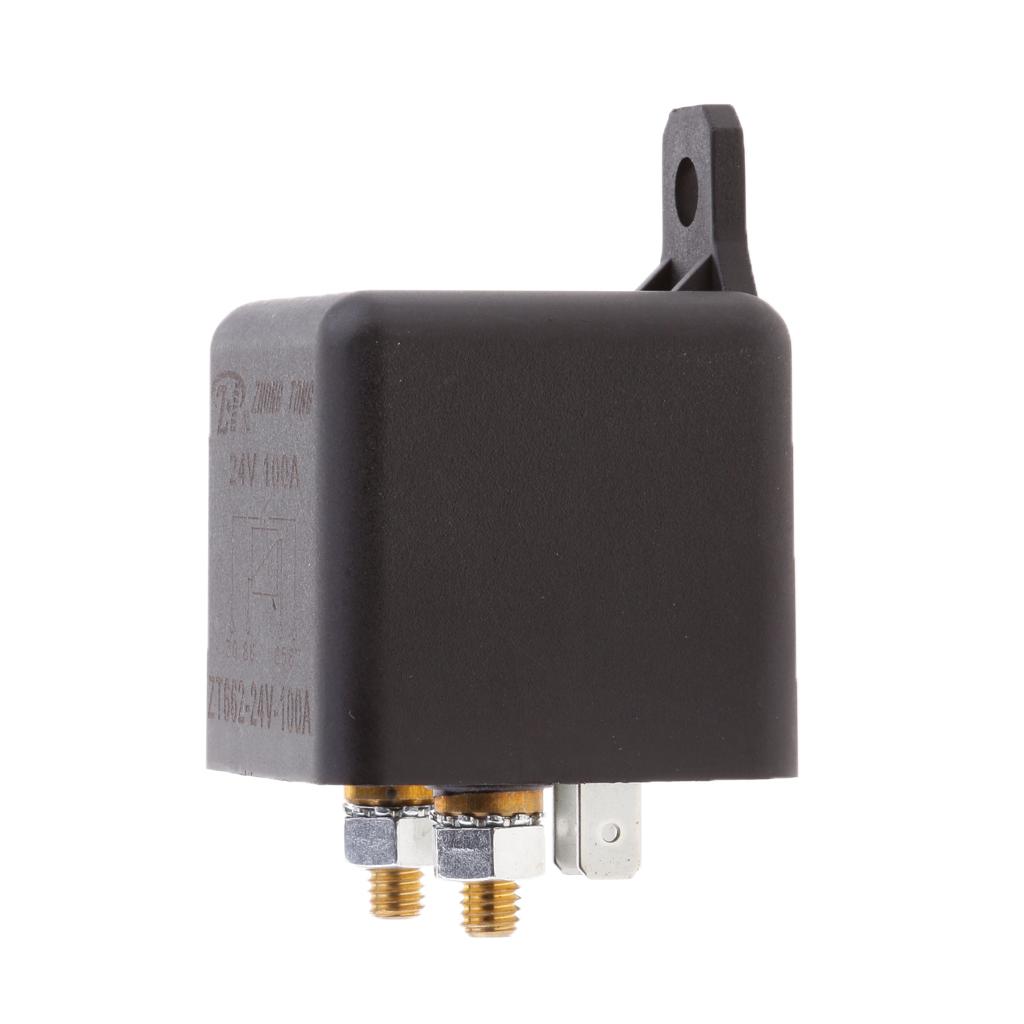 ZT662-24V-A Tiếp Sức cho Xe Hơi Văn 24VDC 100Amp Chia Sạc Rơ Le ON/OFF 4 Pin