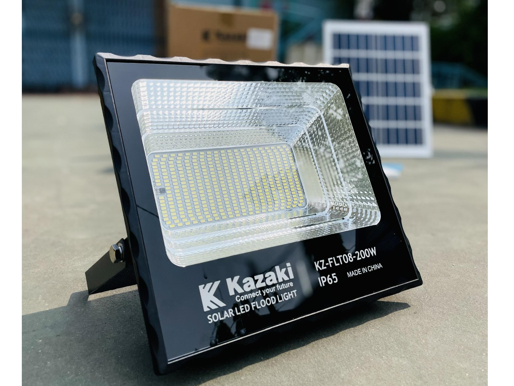 ĐÈN NĂNG LƯƠNG MẶT TRỜI KAZAKI KZ-FLT08-200W- HÀNG CHÍNH HÃNG